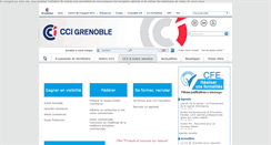 Desktop Screenshot of commerce.grenoble.cci.fr
