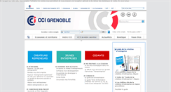Desktop Screenshot of entreprendre.grenoble.cci.fr