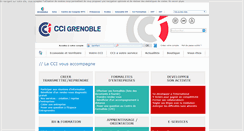 Desktop Screenshot of grenoble.cci.fr